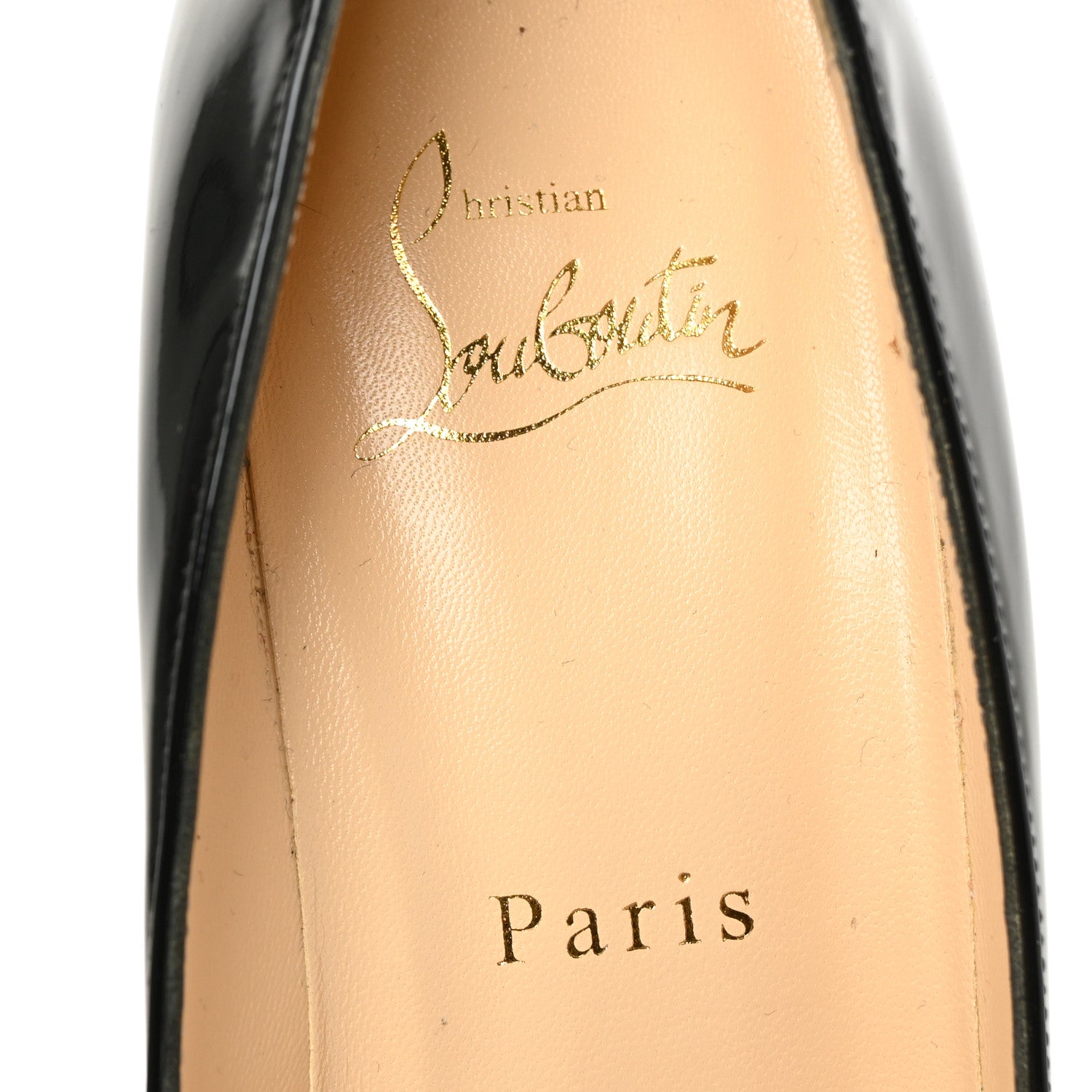 Christian Louboutin Patent Pigalle 85 Pumps 35.5 Black 6 of 7