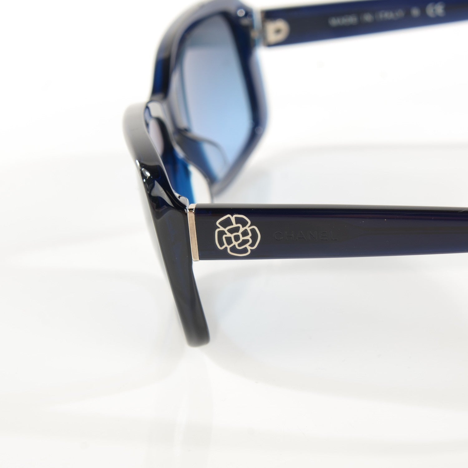 Chanel Camellia CC Sunglasses 5247-A Dark Blue 5 of 7