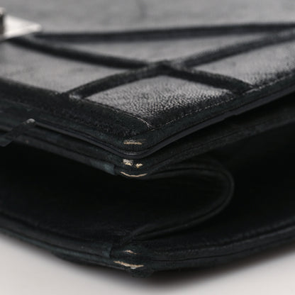 Christian Dior Lambskin Medium Diorama Flap Bag Black 8 of 13