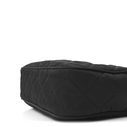 Prada Nylon Tessuto Impuntu Quilted Bandoliera Crossbody Bag Black 10 of 10