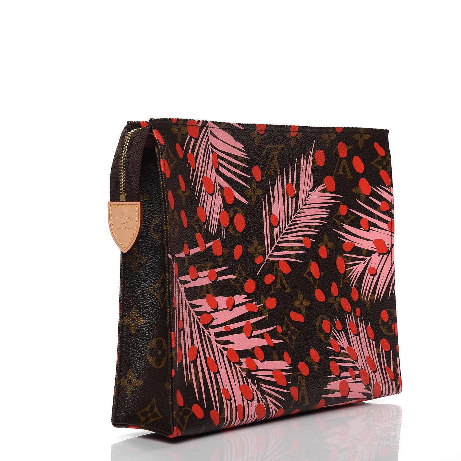Louis Vuitton Monogram Jungle Dots Toiletry Pouch 26 Sugar Pink Poppy 3 of 6