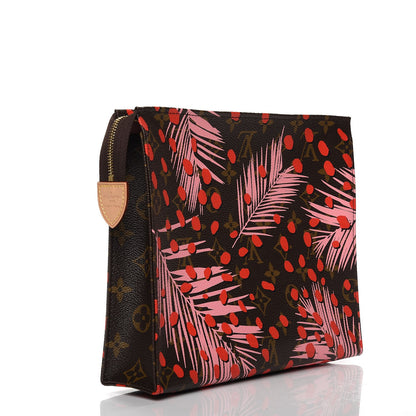 Louis Vuitton Monogram Jungle Dots Toiletry Pouch 26 Sugar Pink Poppy 3 of 6