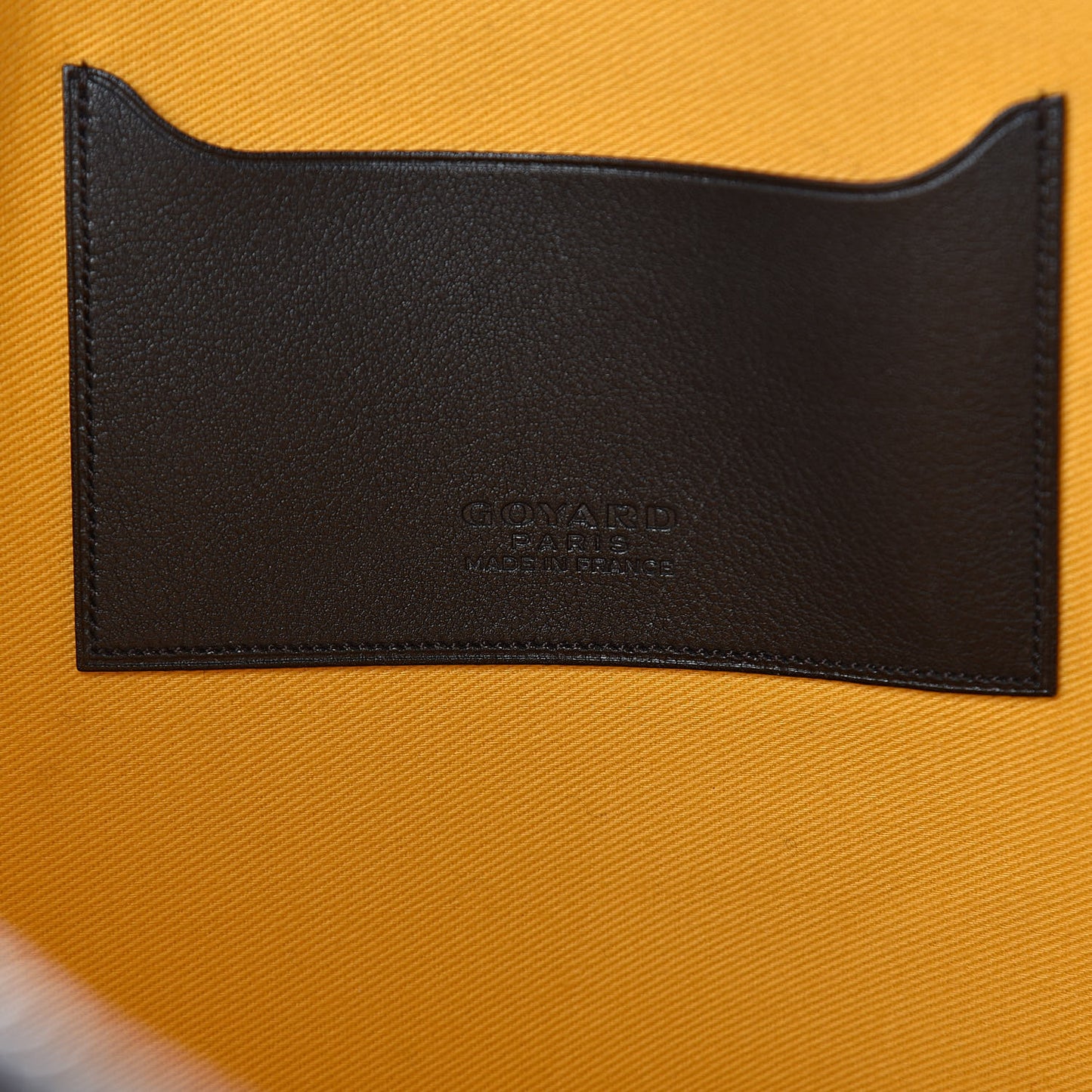 Goyardine Senat Pochette GM Black