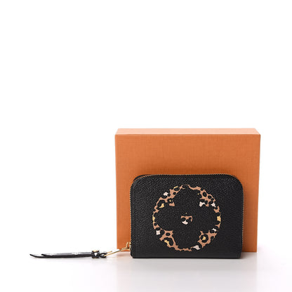 Louis Vuitton Monogram Giant Jungle Zippy Coin Purse Black 10 of 10