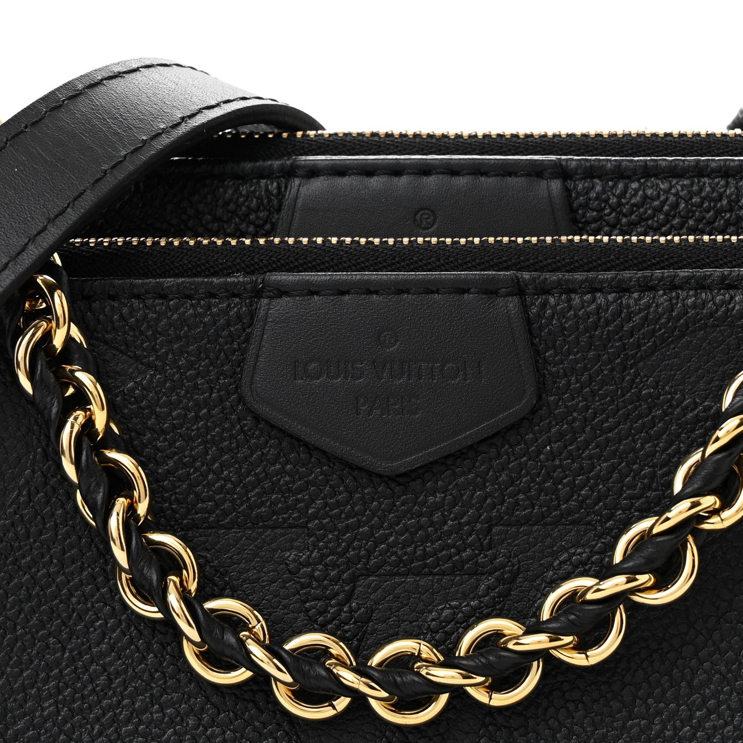 Louis Vuitton Empreinte Monogram Giant Multi Pochette Accessories Black 8 of 10