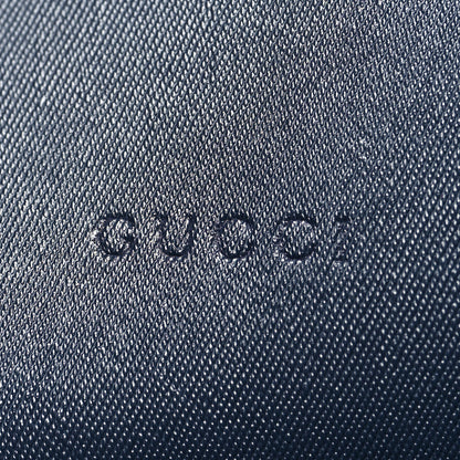 Gucci GG Supreme Monogram Blooms Medium Reversible Tote Beige Blue Navy 6 of 20
