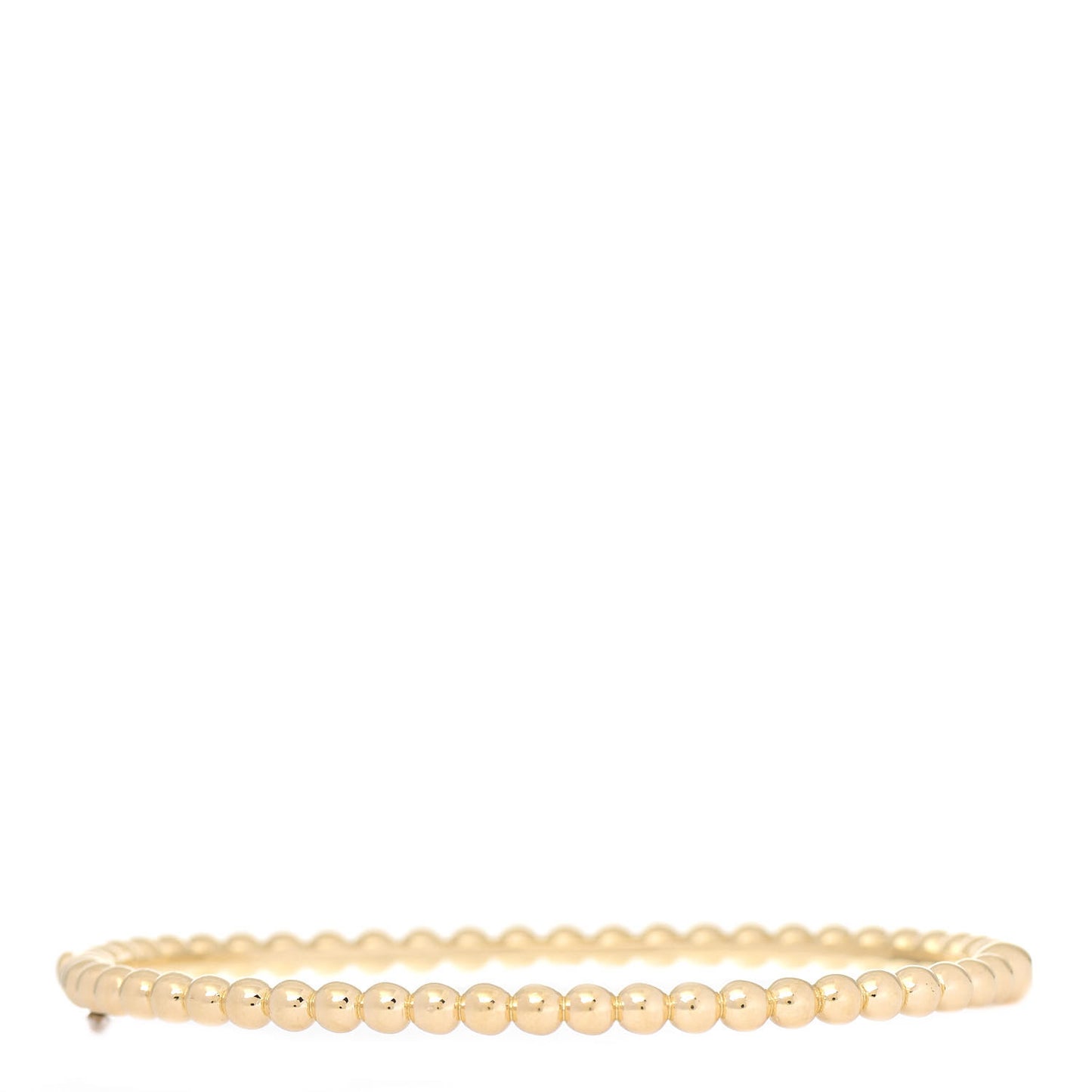 18K Yellow Gold Perlee Pearls of Gold Bracelet S