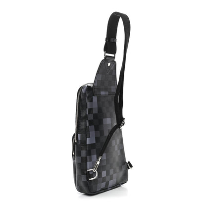 Louis Vuitton Damier Graphite Pixel Avenue Sling Backpack Gris 3 of 10