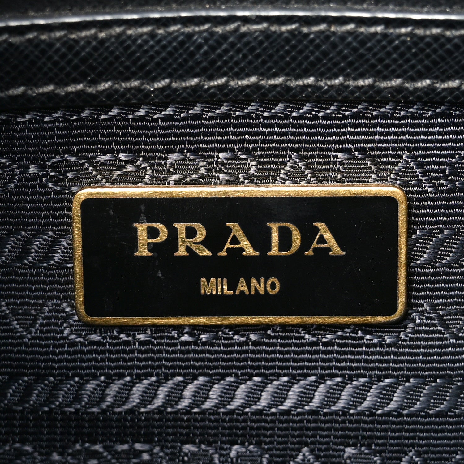 Prada Saffiano Small Galleria Double Zip Tote Black 6 of 10