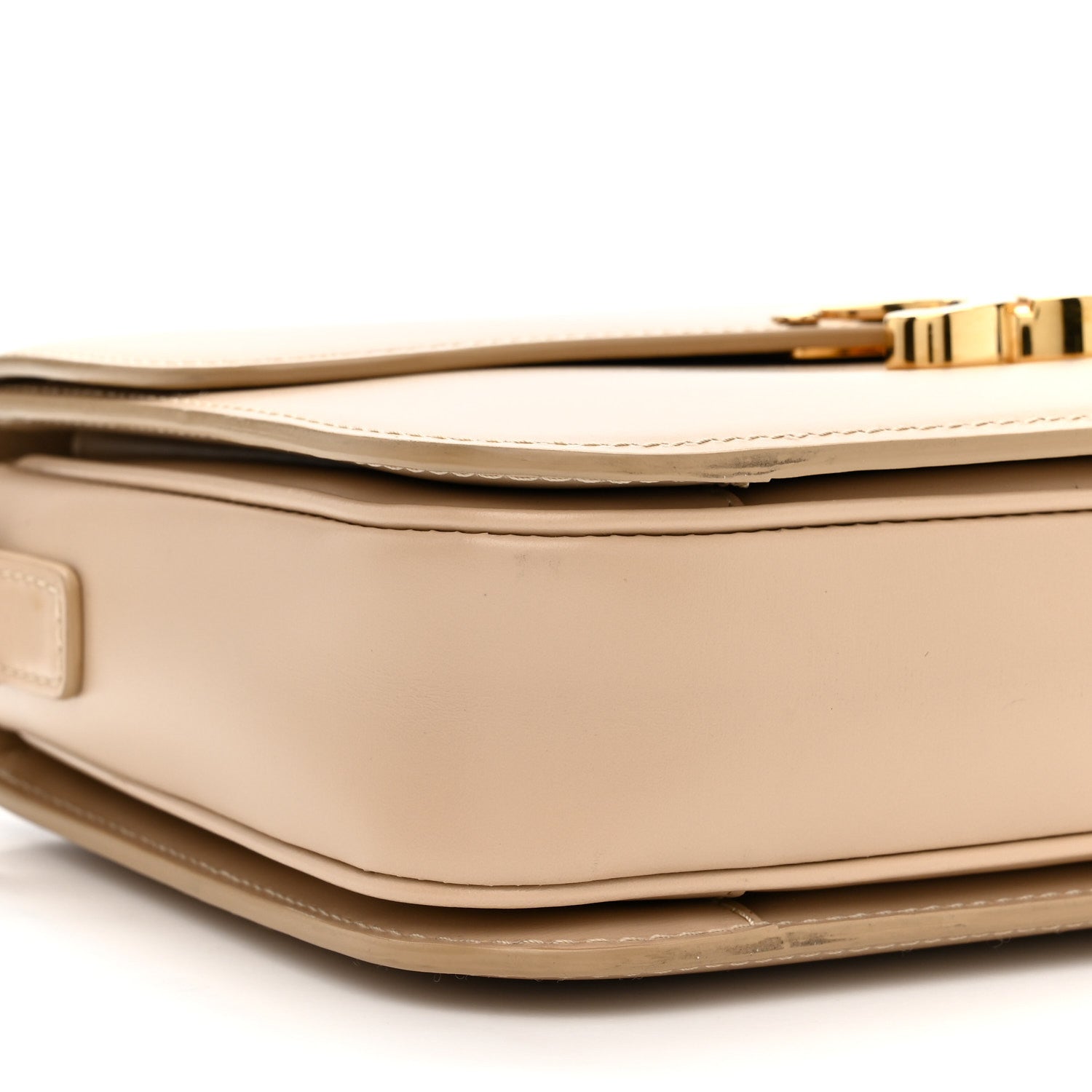 Celine Shiny Calfskin Medium Triomphe Nude 1846873 – FASHIONPHILE