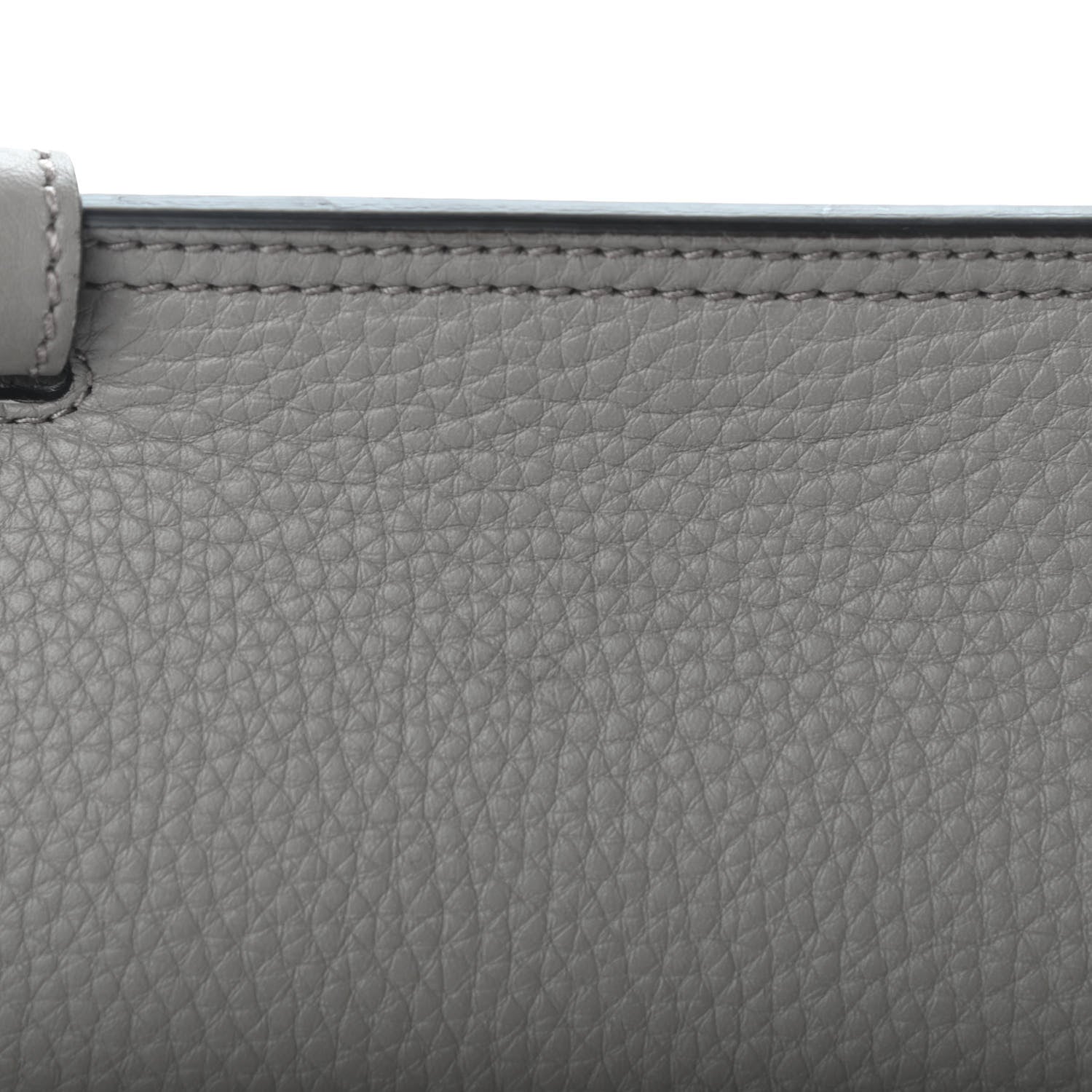 Gucci Cellarius Calfskin Medium Bamboo Daily Flap Shoulder Bag Storm Grey 10 of 11