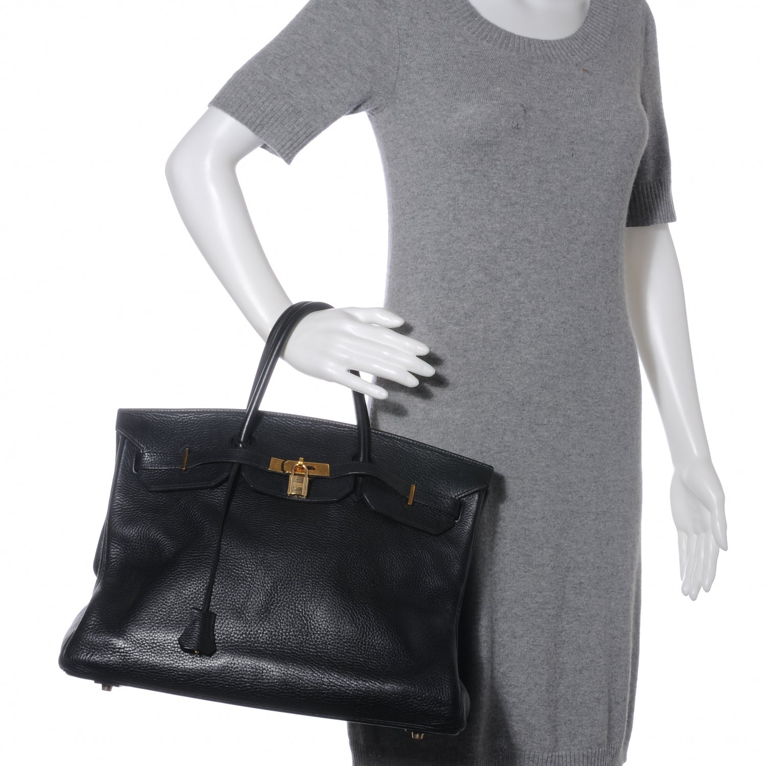 Hermes Togo Birkin 40 Black 2 of 10