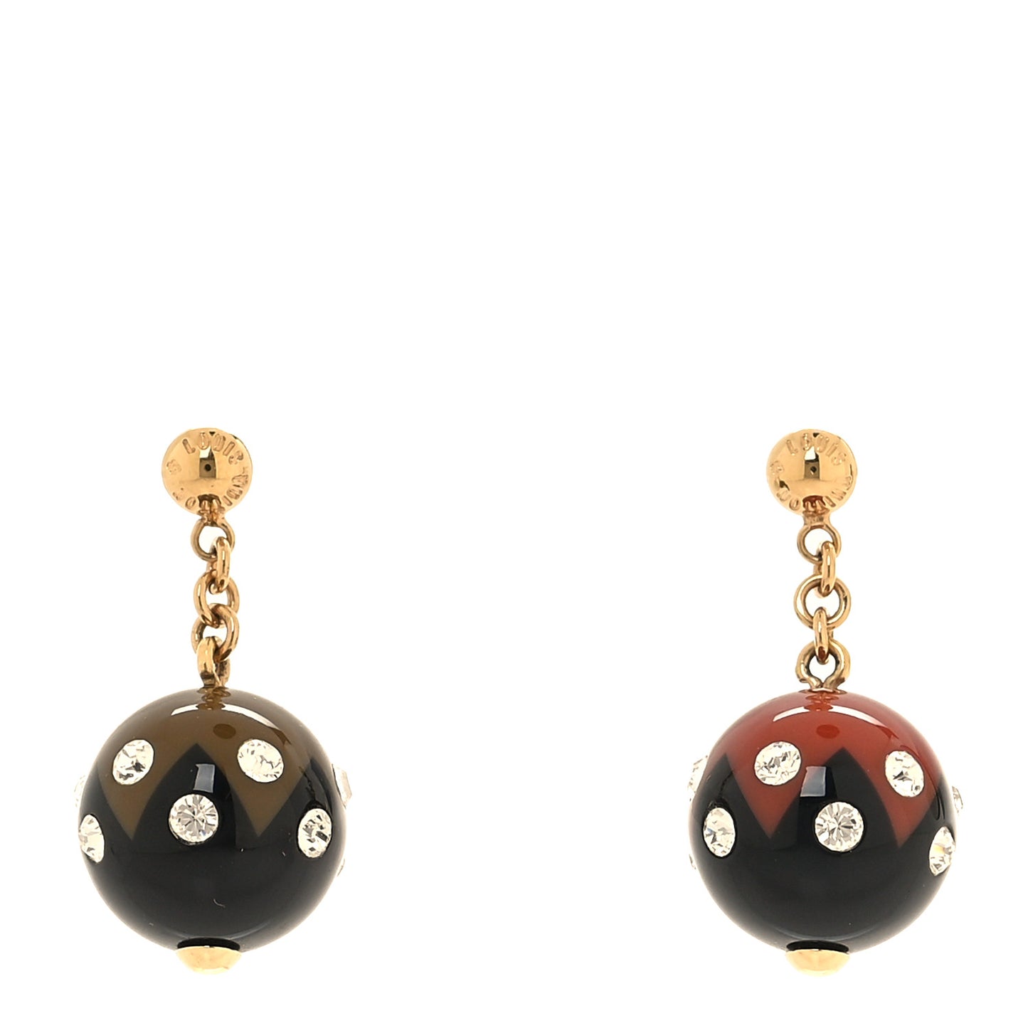 Resin Book de Reille Magnetic Drop Earrings
