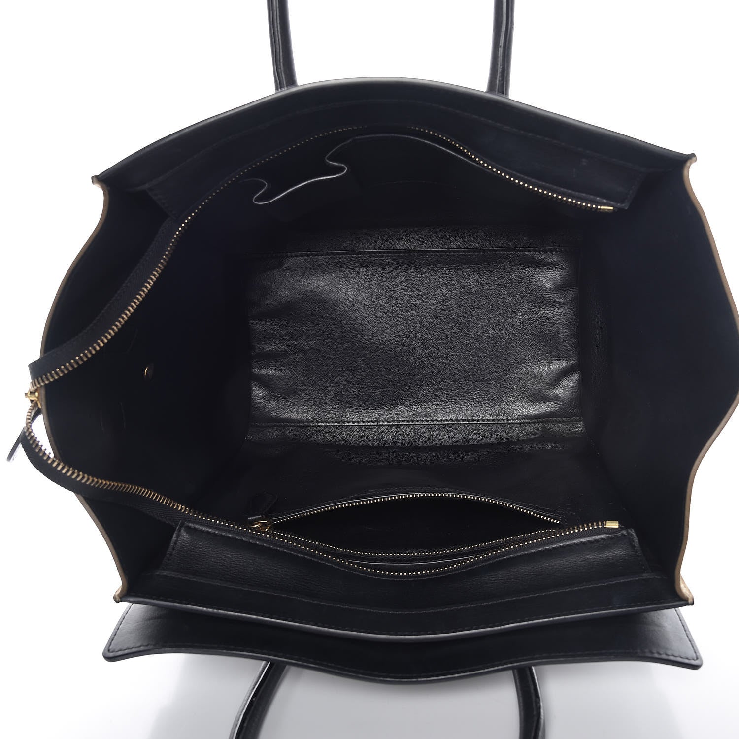 Celine Smooth Calfskin Suede Mini Tri-Color Luggage Rust 5 of 17