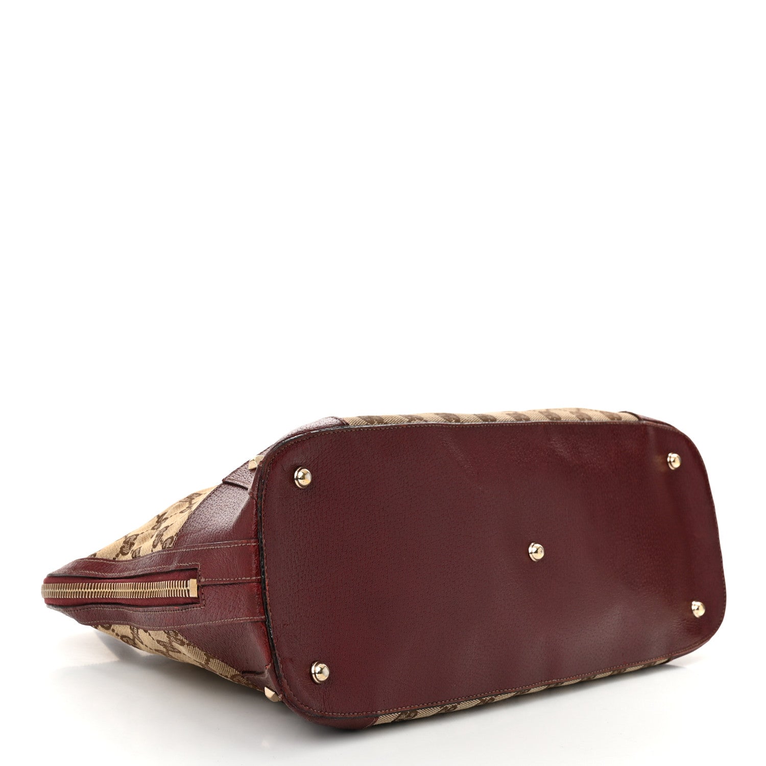 Gucci Monogram Top Handle Bag Red 4 of 11