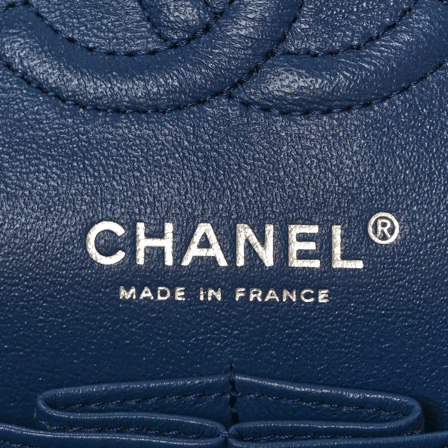 Chanel Caviar Quilted Small Double Flap Blue 5 of 10