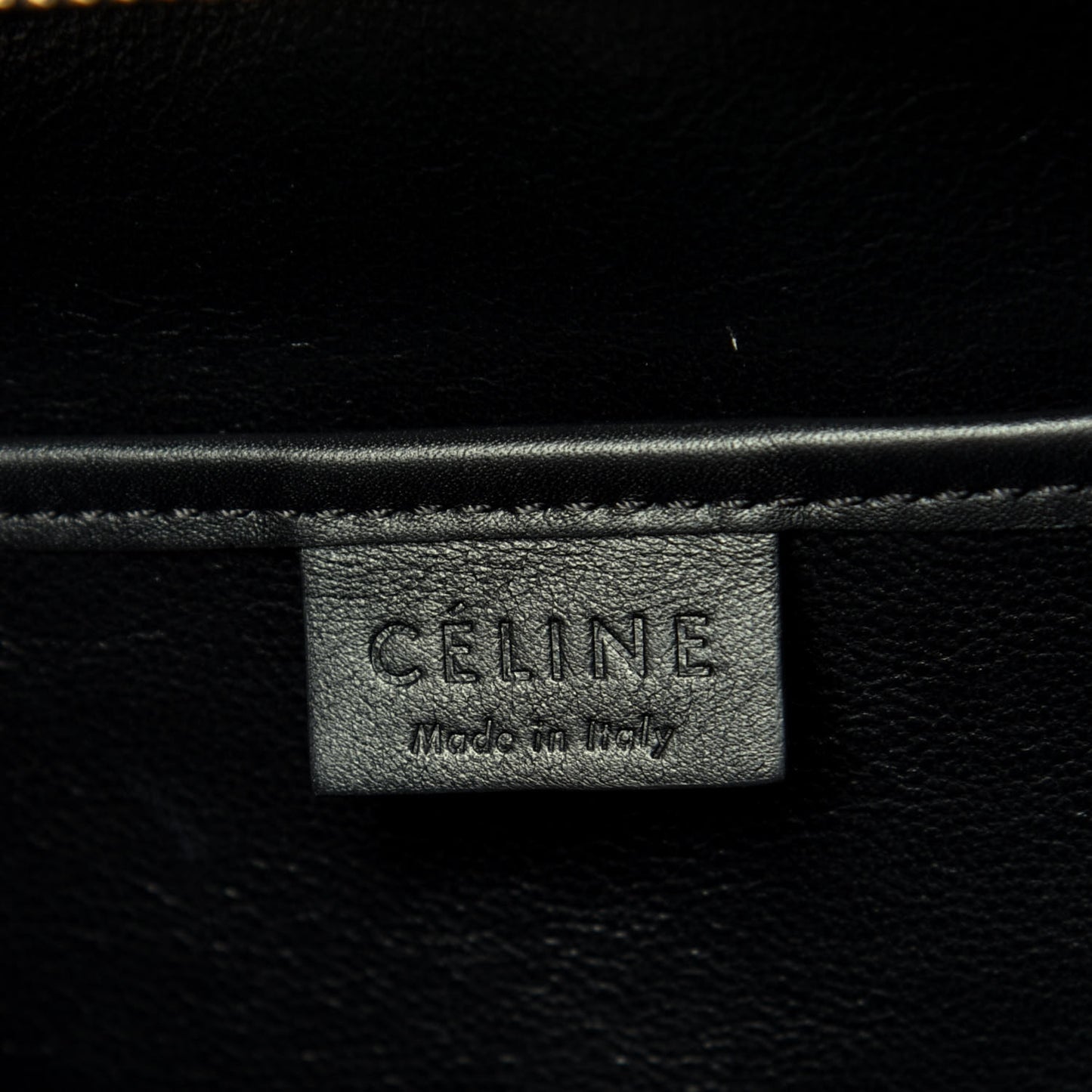 Smooth Calfskin Nano Luggage Black