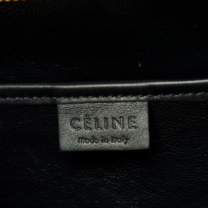 Celine Smooth Calfskin Nano Luggage Black 6 of 9