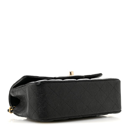 Chanel Caviar Quilted Mini Top Handle Rectangular Flap Black 4 of 14