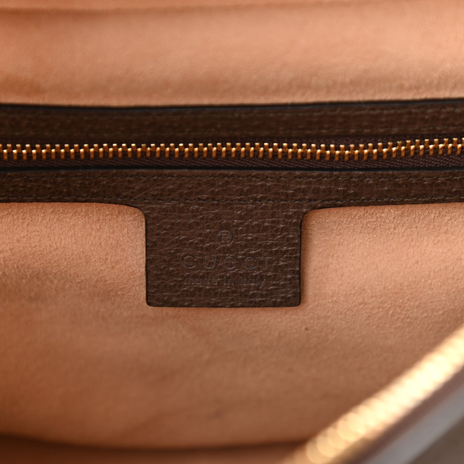 Gucci GG Supreme Web Small Ophidia Top Handle Shoulder Bag Brown 6 of 10