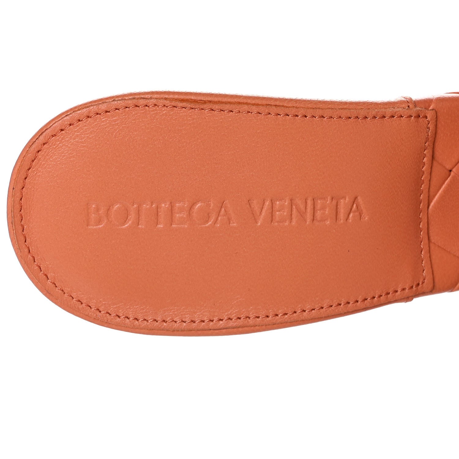 Bottega Veneta Nappa Maxi Intrecciato Lido Mule Sandals 36 Papaya 7 of 7