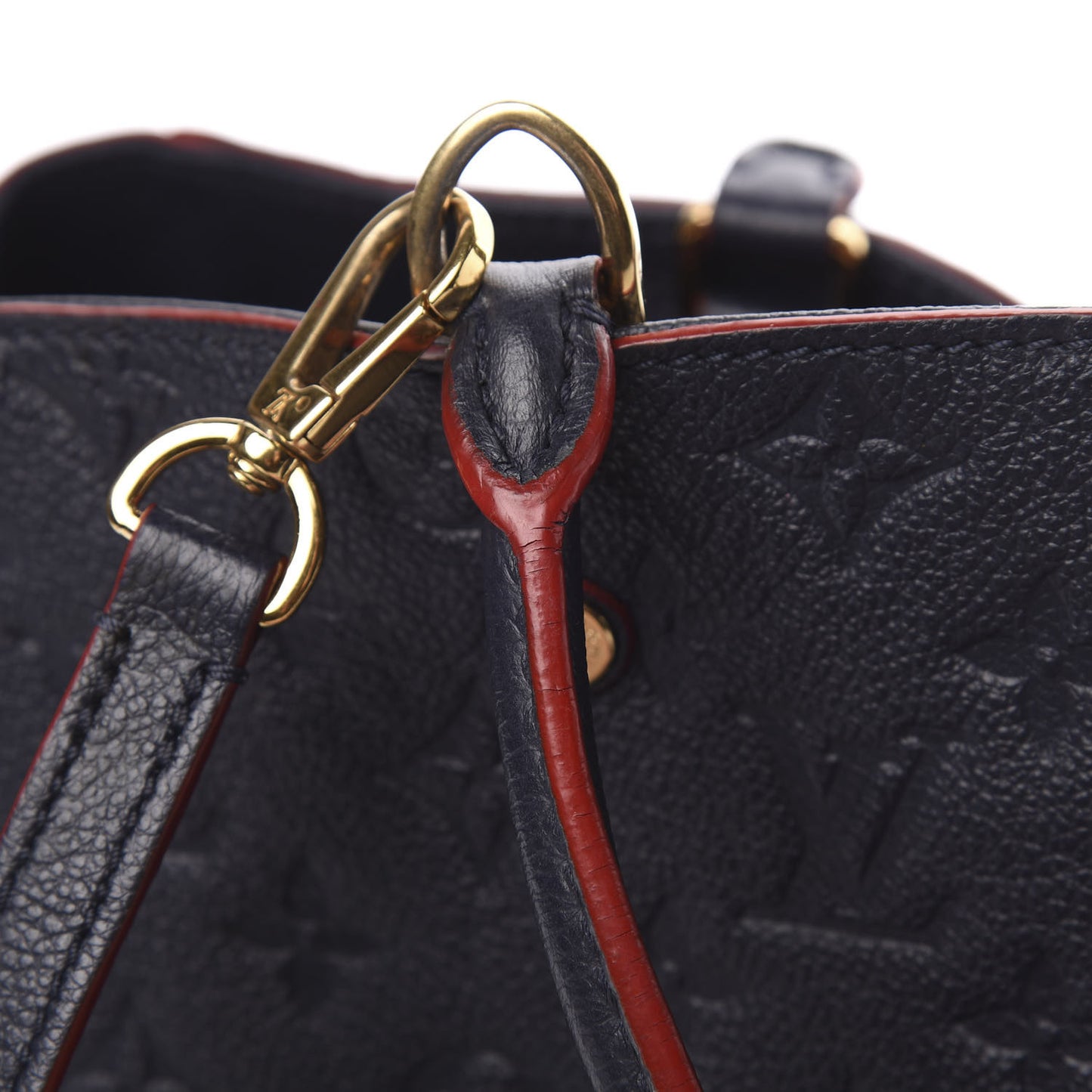 Empreinte Montaigne GM Marine Rouge