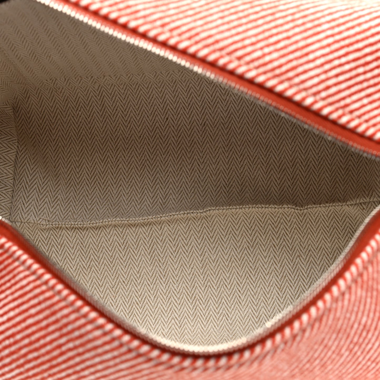 Wool Small Bride-A-Brac H Natte Pouch Tomette