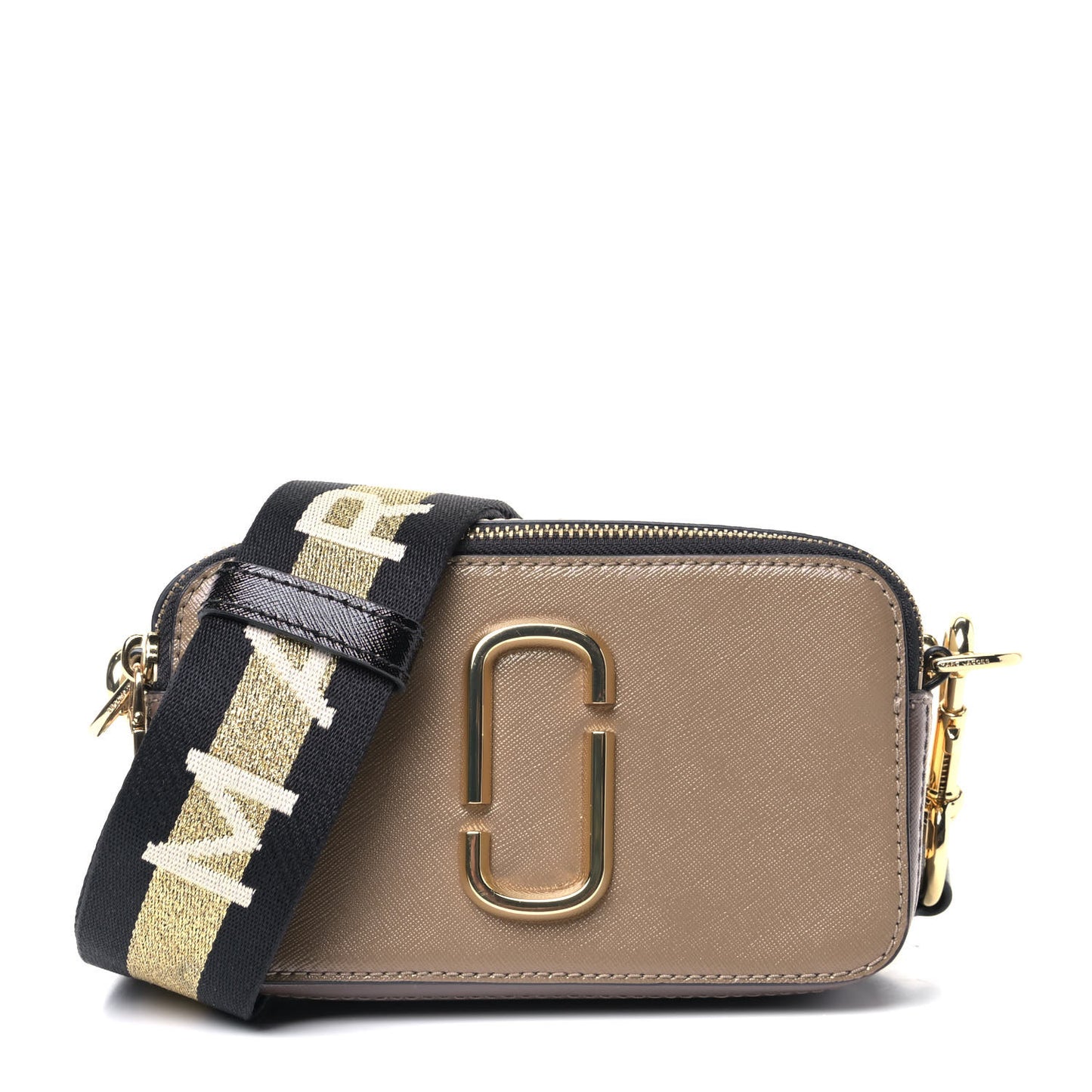 Saffiano Small Snapshot Camera Bag Sandcastle