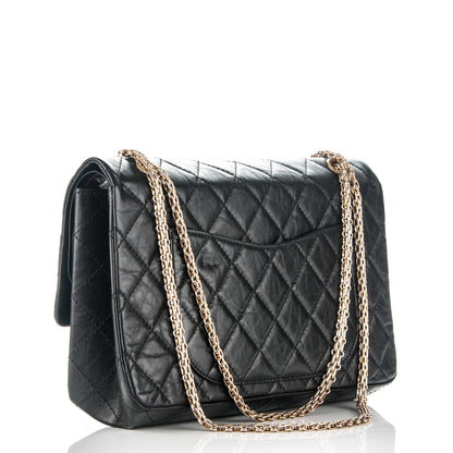 Chanel Aged Calfskin Quilted 2.55 Reissue 227 Flap Black 3 of 7