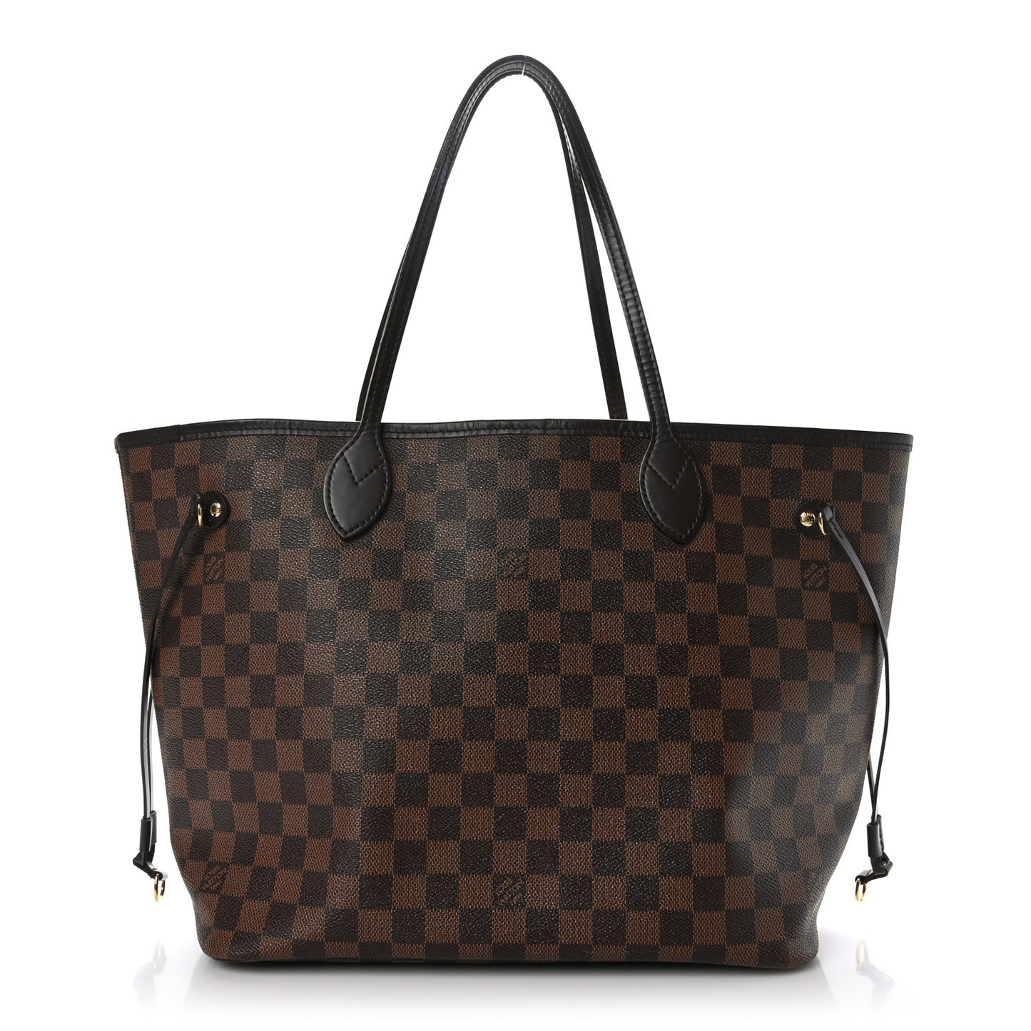 Damier Ebene Neo Neverfull MM Rose Ballerine