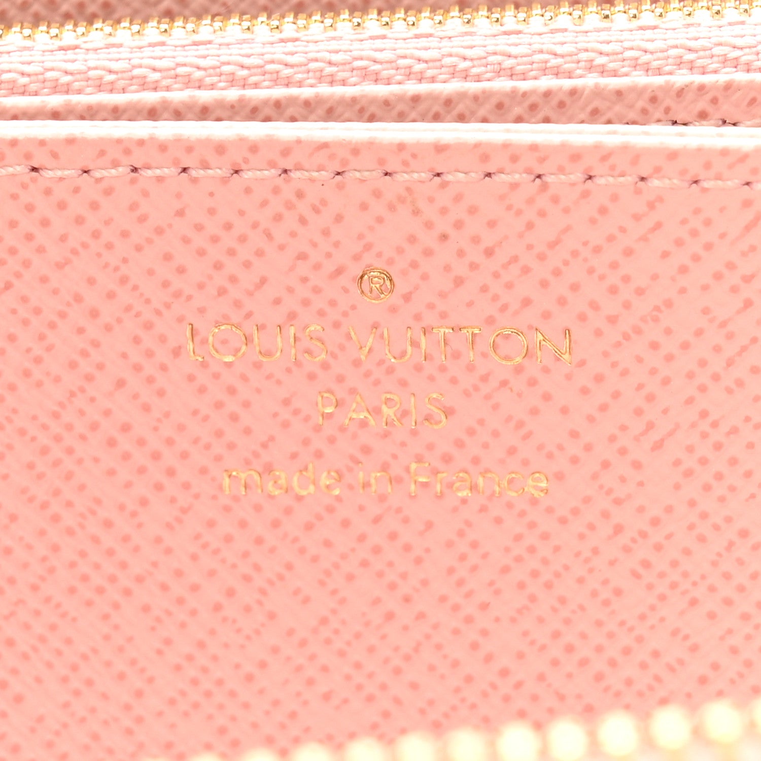 Louis Vuitton Damier Azur Zippy Wallet Rose Ballerine 8 of 14