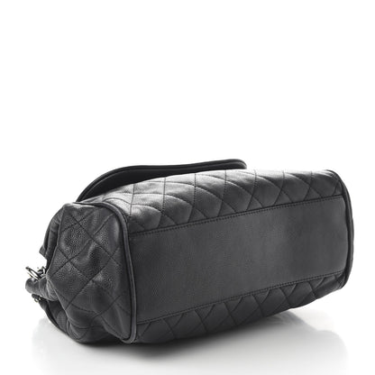 Chanel Caviar Quilted Timeless Accordion Flap Black 4 of 10