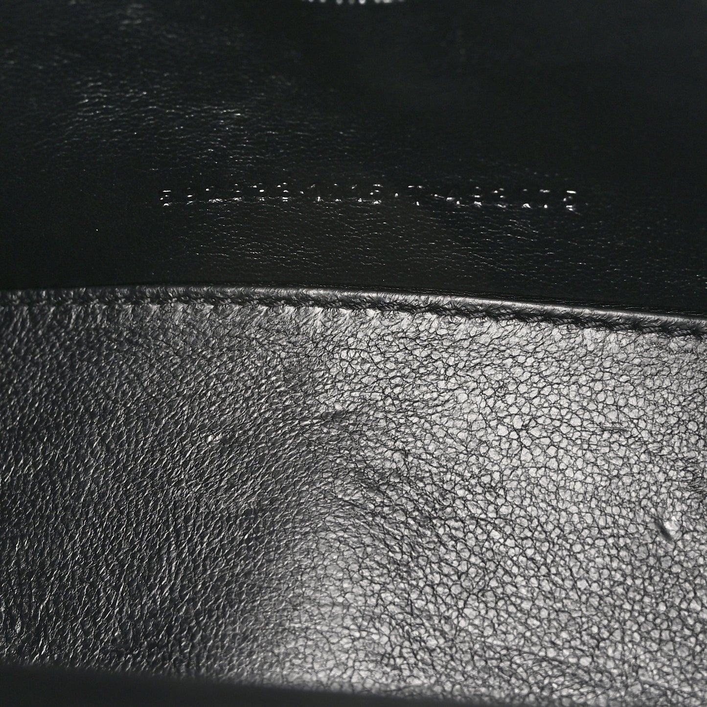 Metallic Shiny Calfskin Crocodile Embossed Hourglass Top Handle Bag XS Gunmetal