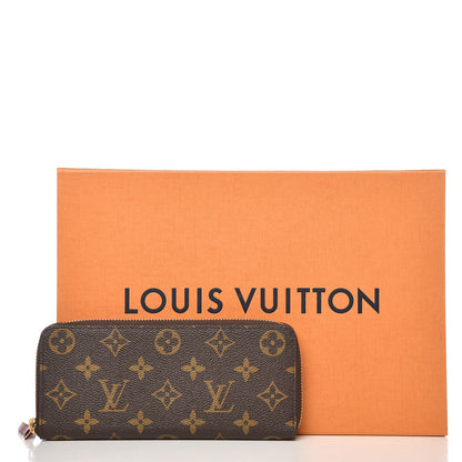 Louis Vuitton Monogram Clemence Wallet Fuchsia 8 of 8