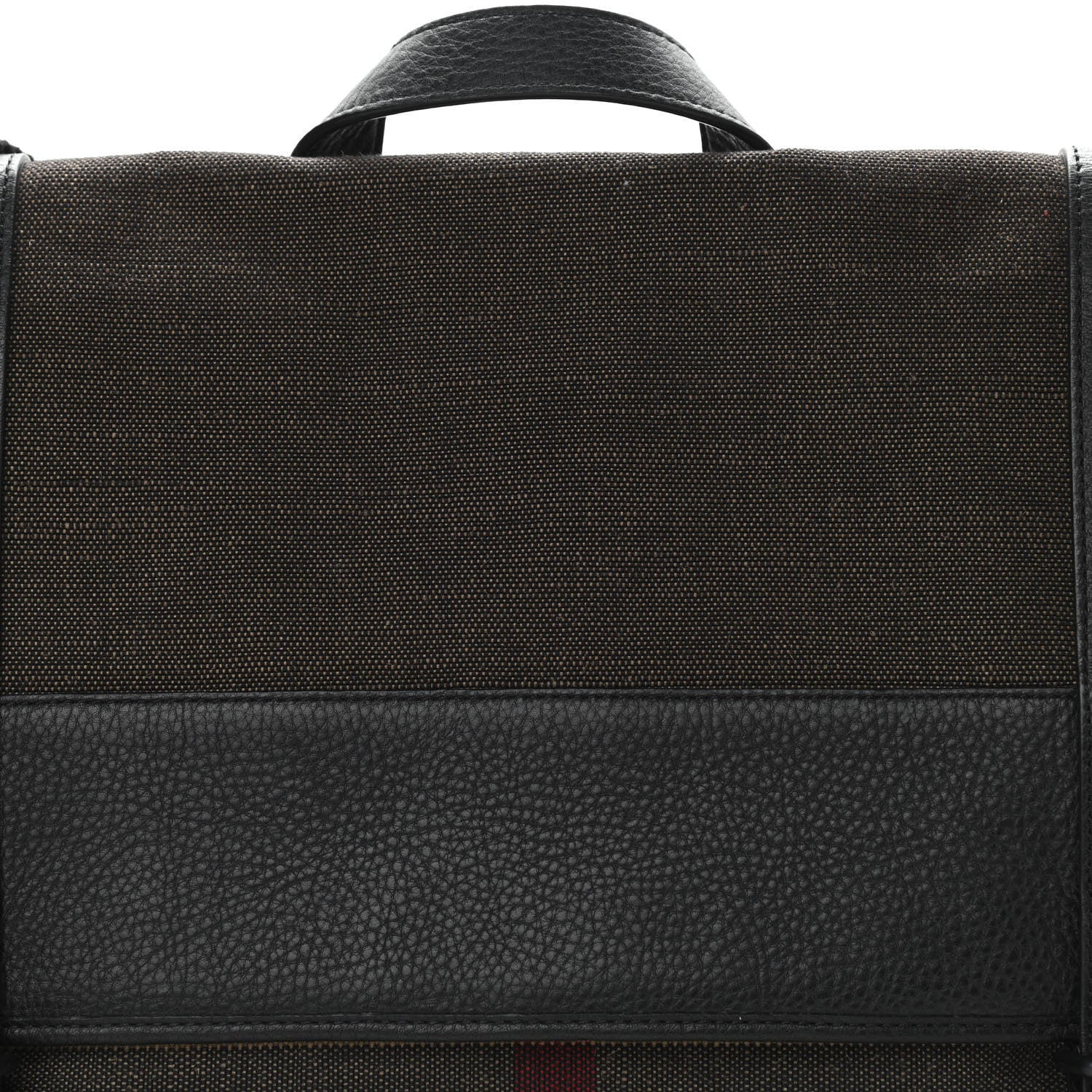 Burberry Brit Canvas Mega Check Grainy Calfskin Messenger Bag 9 of 11