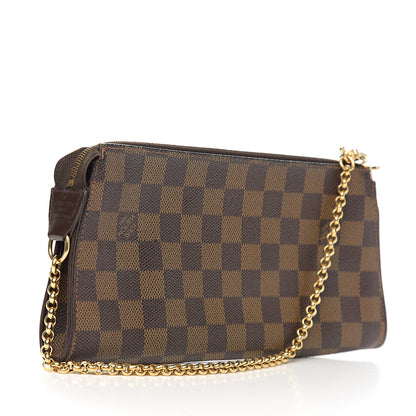 Louis Vuitton Damier Ebene Eva Clutch 2 of 9
