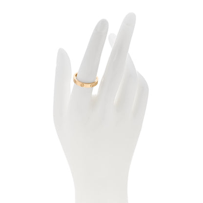 Cartier 18K Yellow Gold 3.5mm LOVE Wedding Band Ring 55 7.25 2 of 5