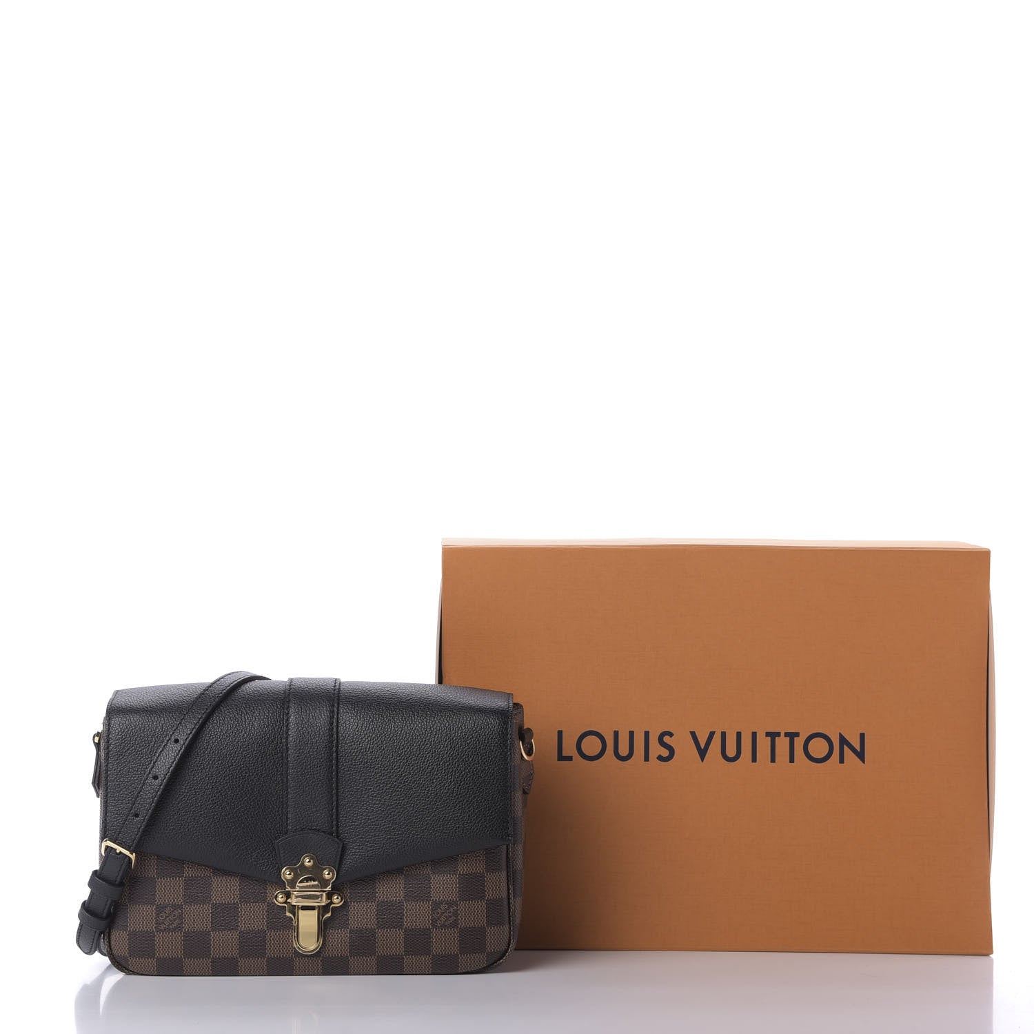 Louis Vuitton Damier Ebene Clapton Black 9 of 9