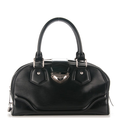 Louis Vuitton Epi Bowling Montaigne GM Black 1 of 7