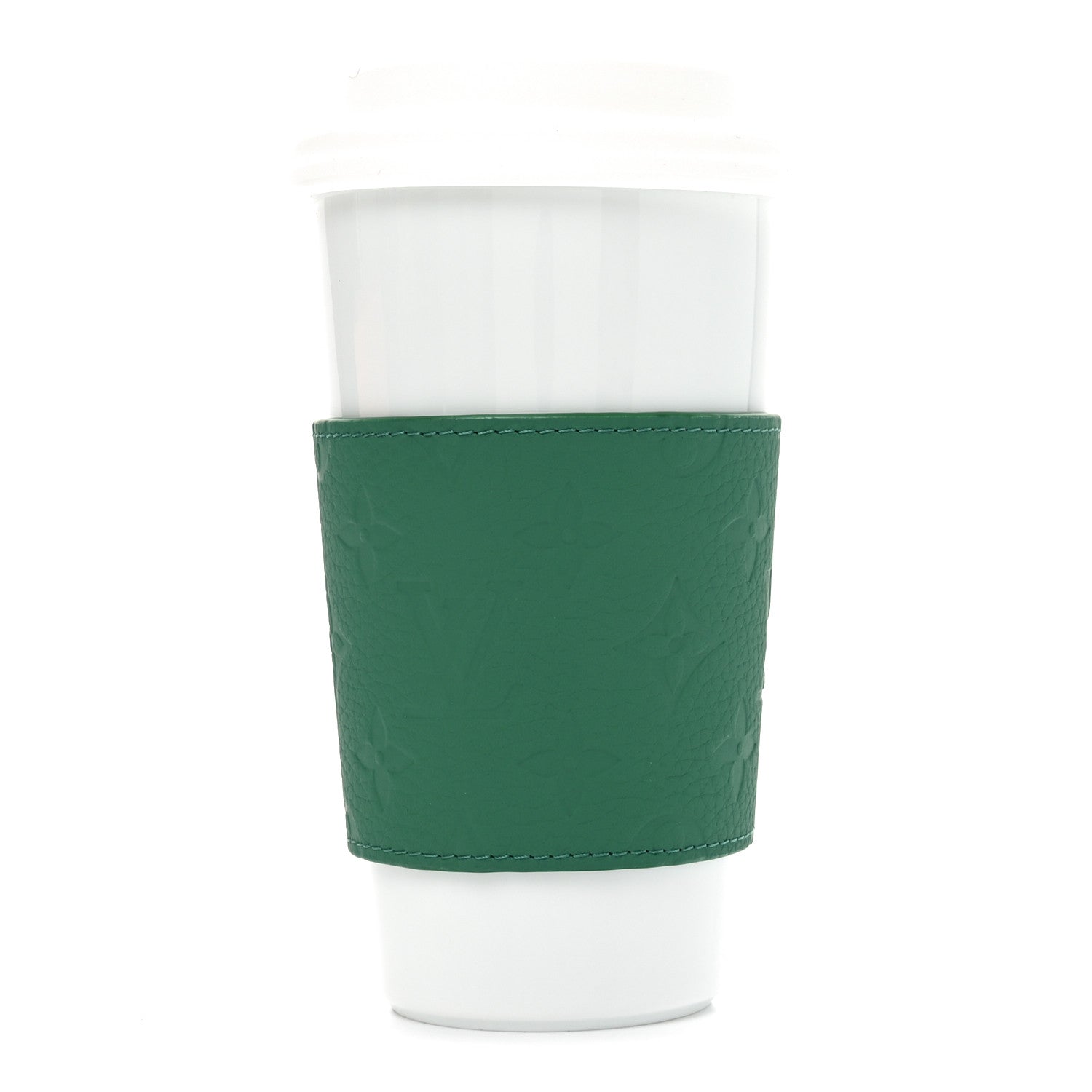 Louis Vuitton Porcelain Taurillon Louis Cup Green 3 of 10