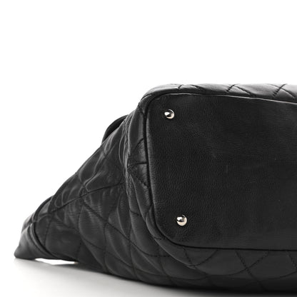 Chanel Calfskin Large Front Flap Tote Black 11 of 14