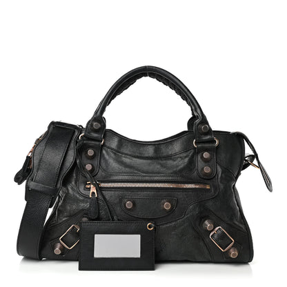 Balenciaga Agneau Giant 21 Rose Gold Hardware City Black 1 of 5