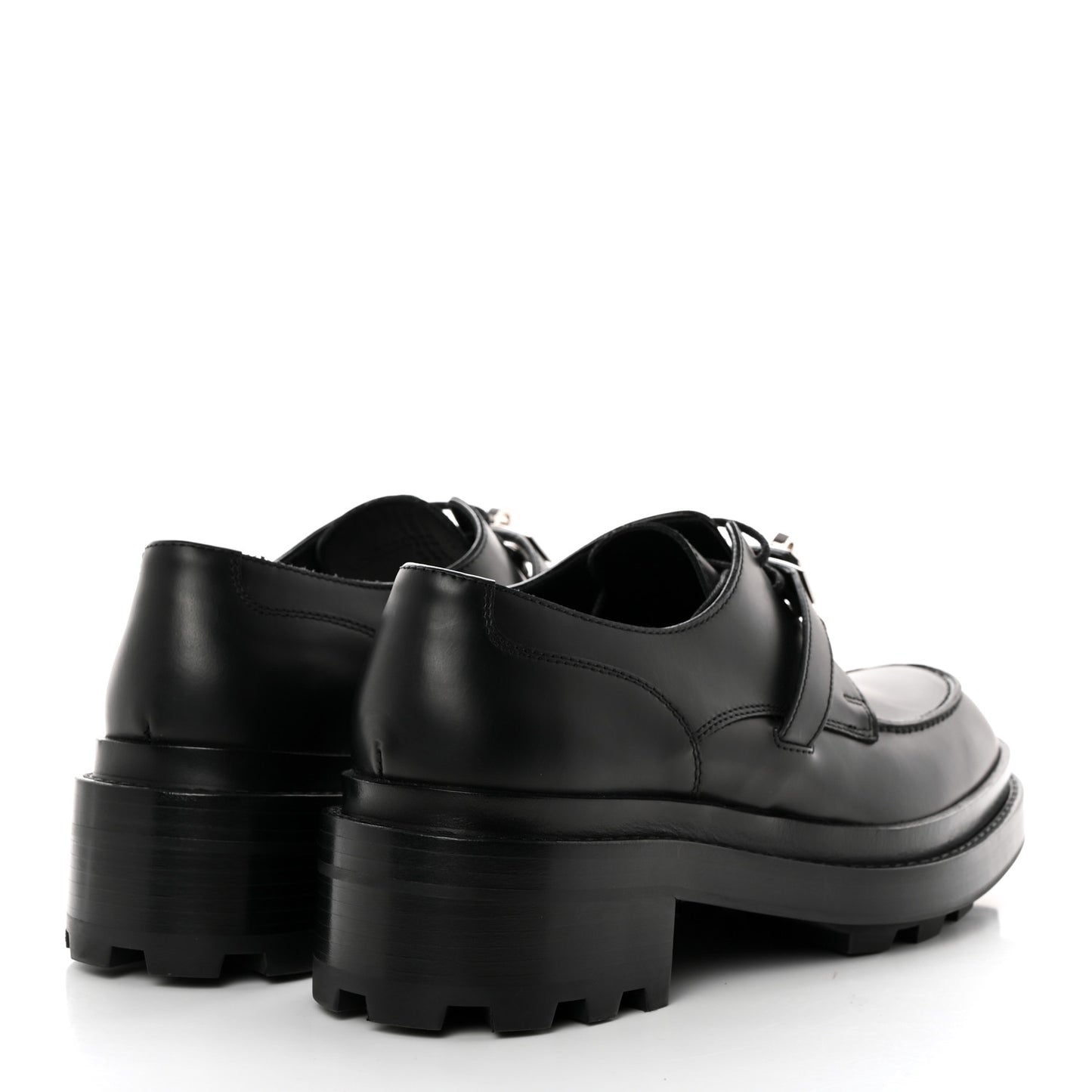 Glossed Calfskin First Oxford 38.5 Black