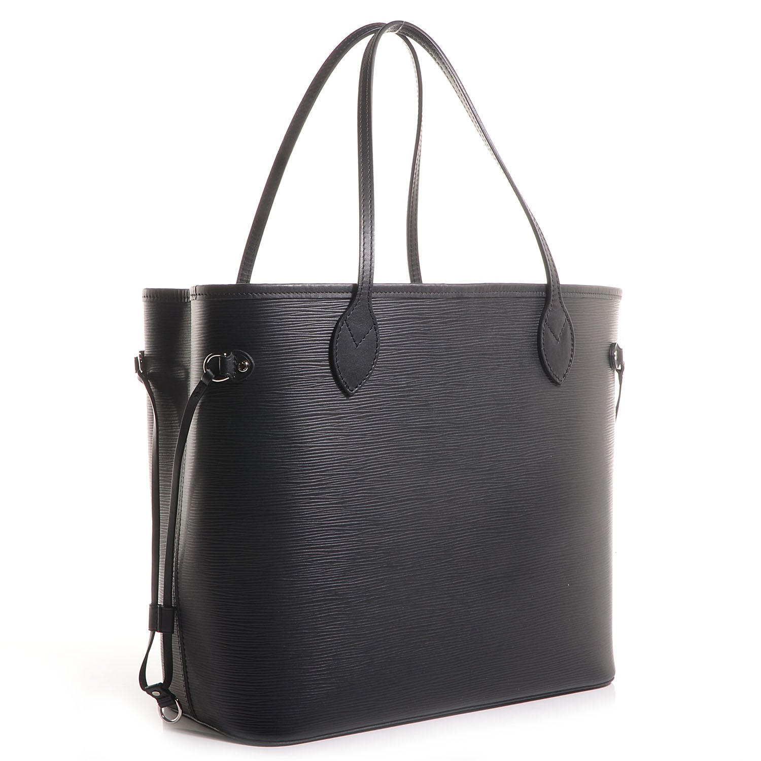 Louis Vuitton Epi Neverfull MM Black 3 of 9