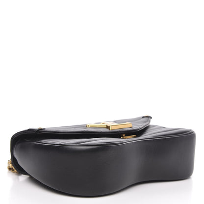 Louis Vuitton Calfskin New Wave Chain MM Black 4 of 11