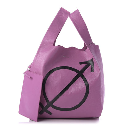Balenciaga Agneau Arena All Gender M Supermarket Shopper Rose Bonbon 1 of 10