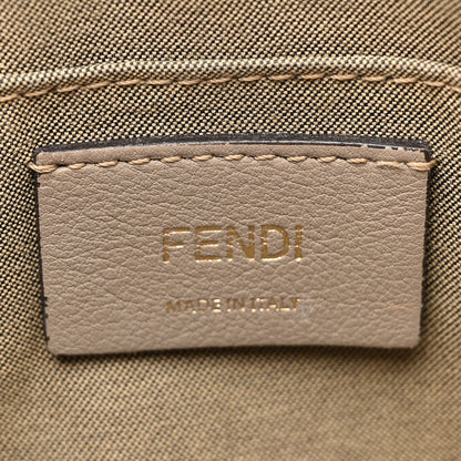 Fendi Vitello Dolce Lurex Floral Embroidered Studded Mini By The Way Boston Bag White 6 of 15