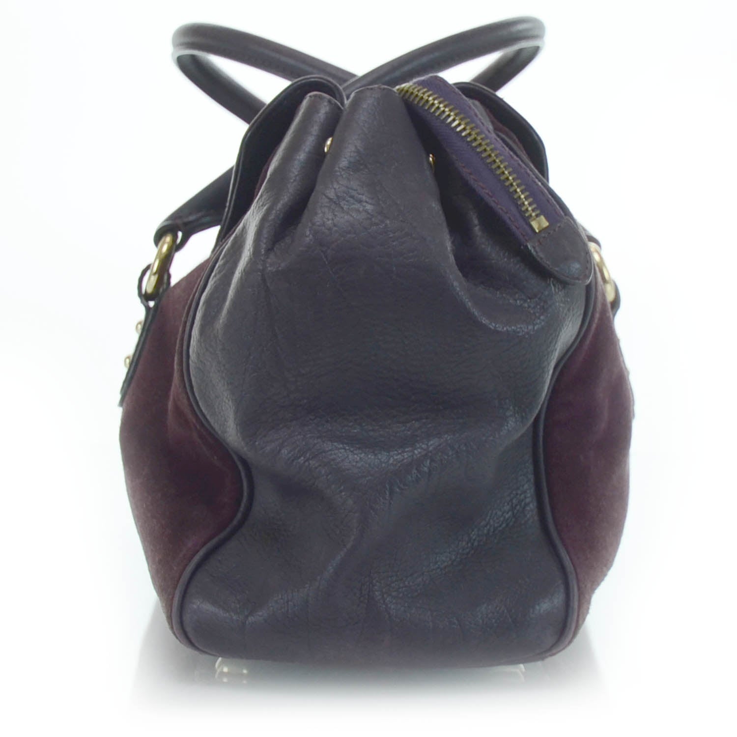 Marc Jacobs Soft Calfskin and Suede Satchel 9 of 13