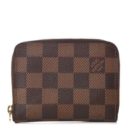 Louis Vuitton Damier Ebene Zippy Coin Purse 1 of 6