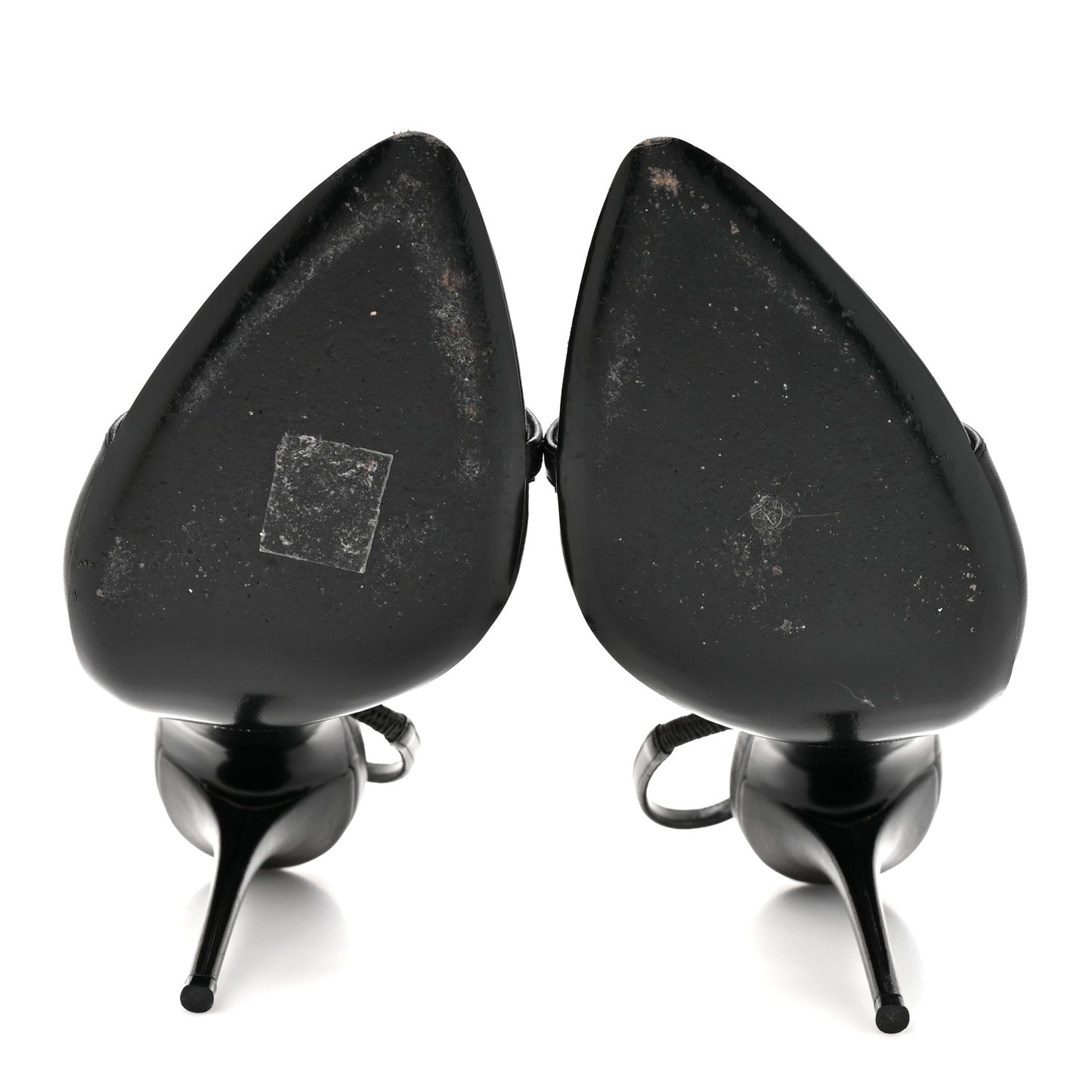 Calfskin Gippy 110mm Sandals  40 Black